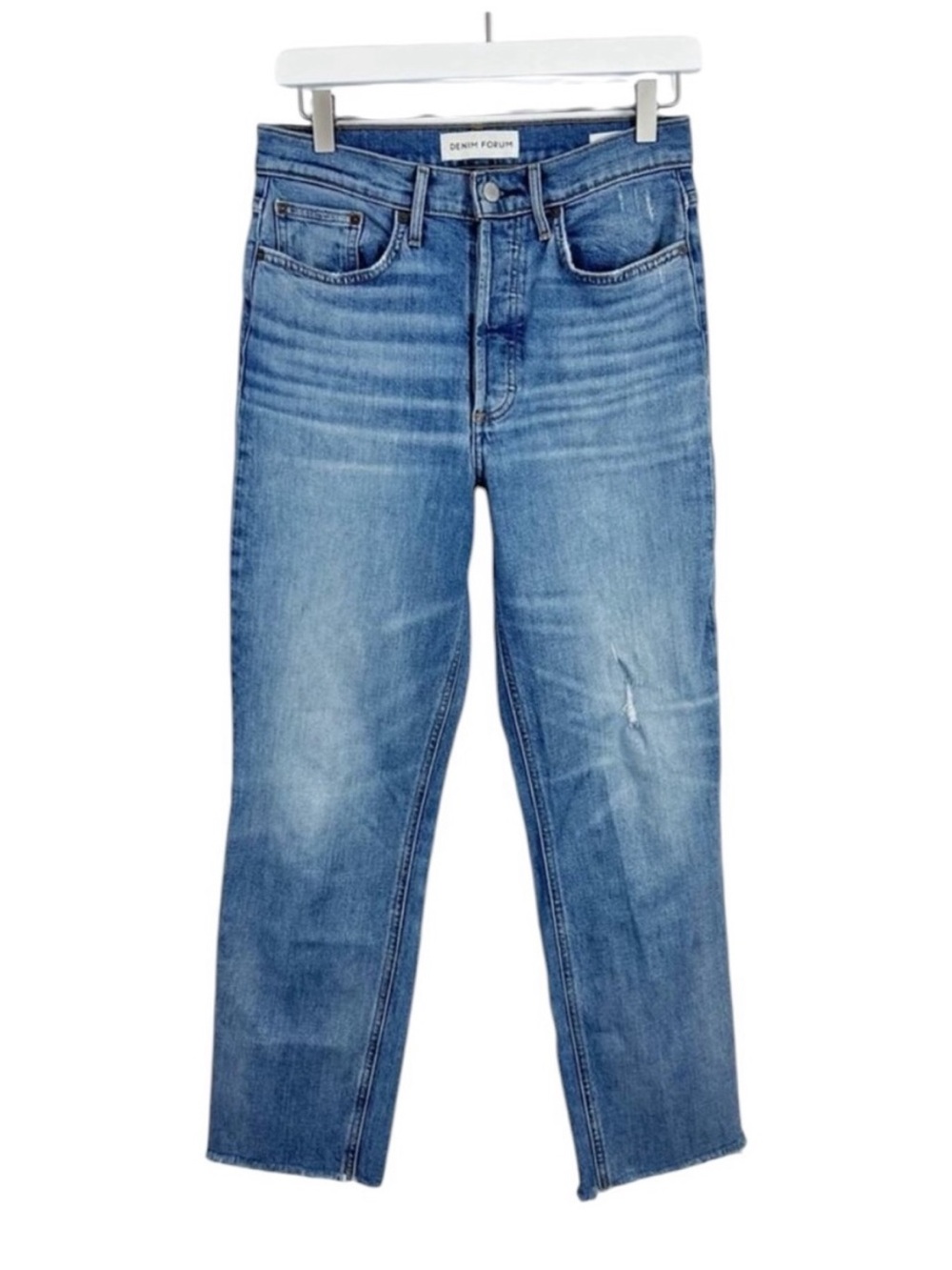 Denim Forum Aritzia The Arlo High Rise Straight Jean Size 29